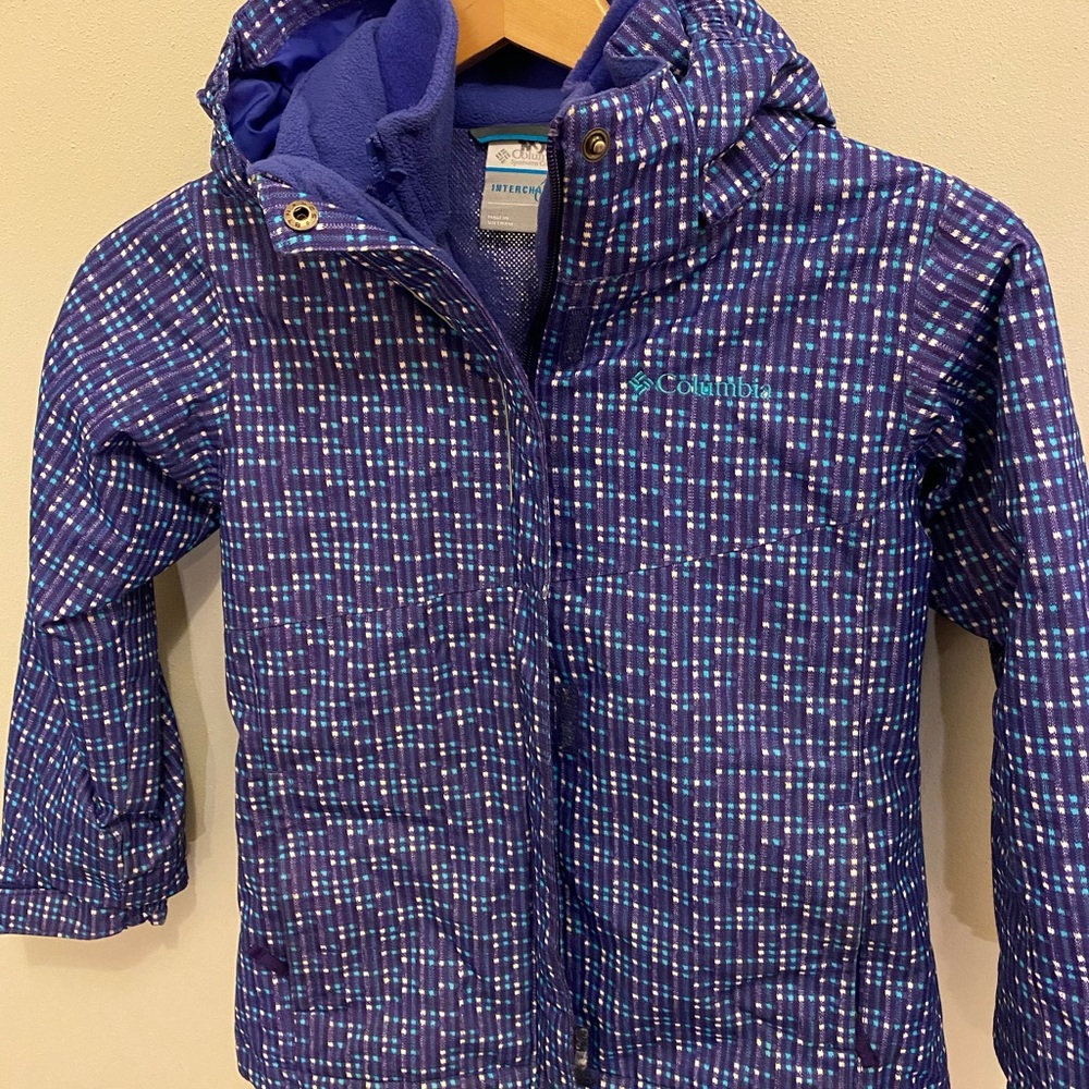 Columbia ski jacket. Kids size 7/8